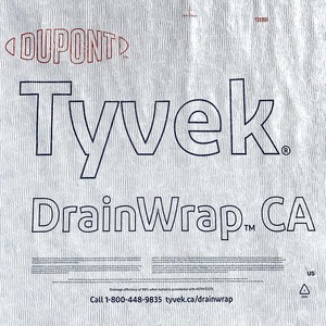 TYVEK TYCW10125D DRAIN WRP